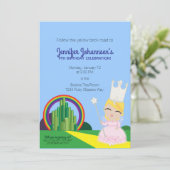 JEDES ALTERSGLEICHE EINLADUNG DER Oz-BIRTHDAY-PART (Stehend Vorderseite)