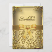 Jedes Anlasses Elite Elegantes Party Einladung (Rückseite)