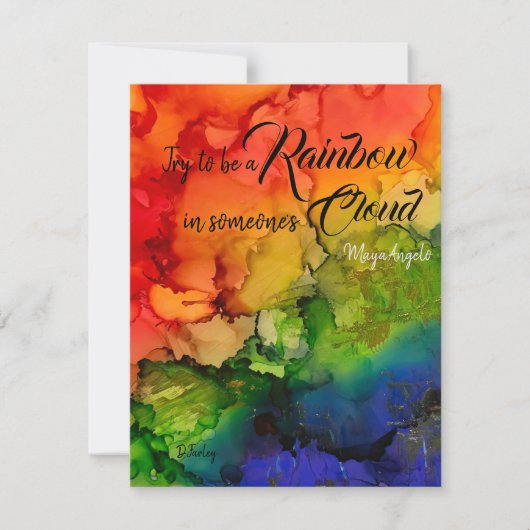 Jedes Anlasses Notecard Mitteilungskarte (Vorderseite)