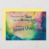 Jedes Anlasses Notecard Mitteilungskarte (Vorne/Hinten)