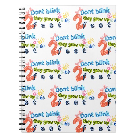 jedes Augenblicks der Kindheit Themenjournal schät Notizblock (Vorderseite)