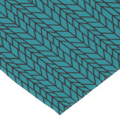 Jedes benutzerdefinierte Farbe- und Schwarz-Ringbe Großer Tischläufer (Ecke)