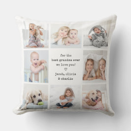 Jedes Bild von der Vorderseite des Textes sammelt Kissen