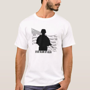 JEDES BLATT des militärischen patriotischen Shirt