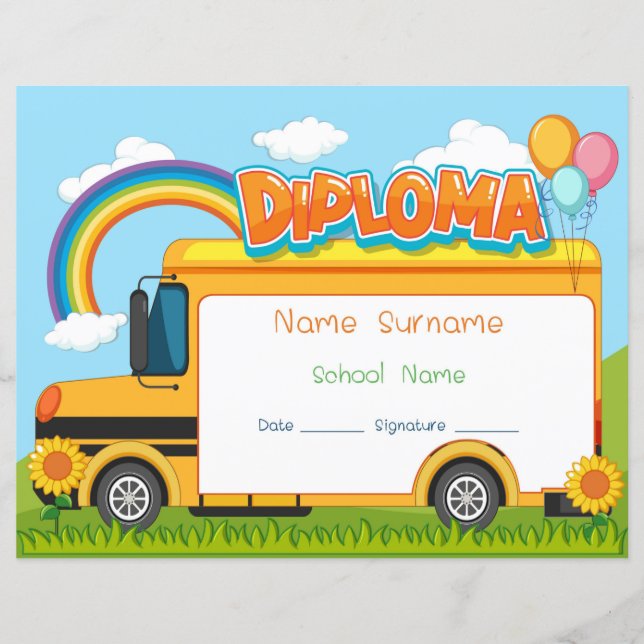 Jedes Diplom (Vorderseite)