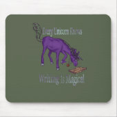 Jedes Einhorn weiß, dass Schrift magisch ist Mousepad (Vorne)