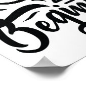 Jedes Ende ist ein neuer Anfang Poster (Ecke)