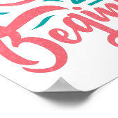 Jedes Ende ist ein neuer Anfang Poster (Ecke)