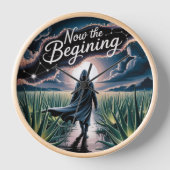 Jedes Ende ist ein neuer Anfang Uhr (Vorderseite)