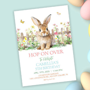 Jedes Ereignis - Bunny Geburtstag Baby Shower Oste Einladung