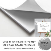 Jedes Ereignis, elegante Kalligrafie Begrüßungszei Poster