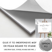 Jedes Ereignis, elegantes Script Begrüßungszeichen Poster