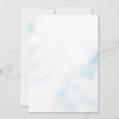 JEDES EREIGNIS Leuchtturm Wasserfarbe Einladung (Rückseite)