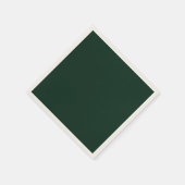 Jedes Ereignis Solides Waldgrün Serviette (Ecke)