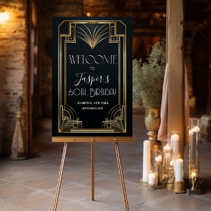 JEDES EREIGNIS - Willkommensposter-Schild Roaring Poster