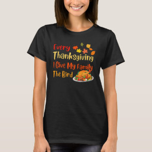 Jedes Erntedankfest schenke ich meiner Familie den T-Shirt