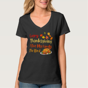 Jedes Erntedankfest schenke ich meiner Familie den T-Shirt