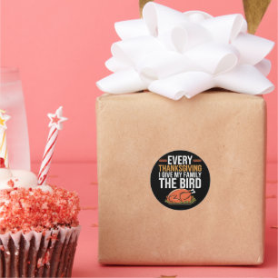 Jedes Erntedankfest zeige ich meiner Familie den V Runder Aufkleber