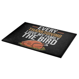 Jedes Erntedankfest zeige ich meiner Familie den V Schneidebrett