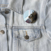 Jedes erwägt die Miezekatze draußen Button (Beispiel)