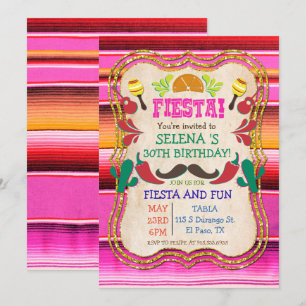 JEDES EVENT - Einladung zur mexikanischen Fiesta-P