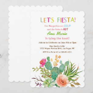 JEDES EVENT - Fiesta Floral Kaktus Einladung