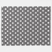 Jedes farbige Abstrakte Muster des MCM Fleecedecke (Vorderseite (Horizontal))