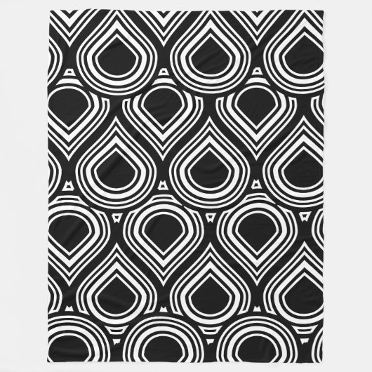 Jedes farbige Abstrakte Muster des MCM Fleecedecke (Vorderseite)