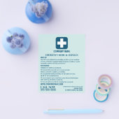 Jedes farbmedizinische Symbol, EMT, paramedic Flyer (Einzeln)