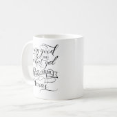 Jedes gute und perfekte Mädchen kommt aus Texas Kaffeetasse (Vorderseite Links)