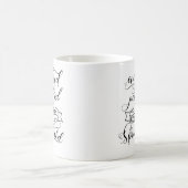 Jedes gute und perfekte Mädchen kommt von Springfi Kaffeetasse (Mittel)