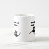 Jedes Häschen war kämpfendes kung fu… Kaffeetasse (Mittel)