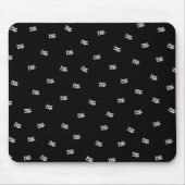 Jedes hochgeladene Bild, Design oder Ihr Logo rand Mousepad (Vorne)