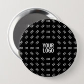 Jedes hochgeladene Bilddesign oder Logo | Einzigar Button (Vorne & Hinten)