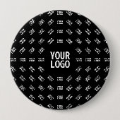Jedes hochgeladene Bilddesign oder Logo | Einzigar Button (Vorderseite)