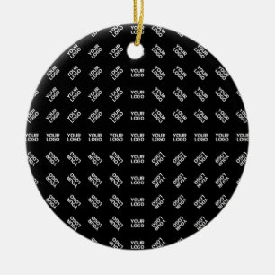 Jedes hochgeladene Bilddesign oder Logo   Einzigar Keramik Ornament
