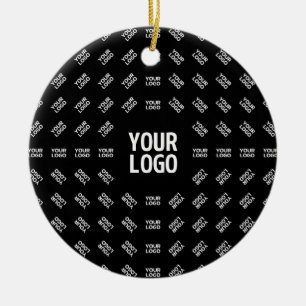 Jedes hochgeladene Bilddesign oder Logo   Einzigar Keramik Ornament