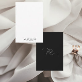 Jedes Jahr B/W Kundendienst Vielen Dank Dankeskarte