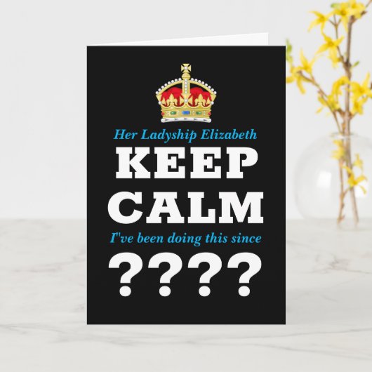 Jedes Jahr Behalten Meilenstein in der Nachricht z Karte (Gelbe Blume)