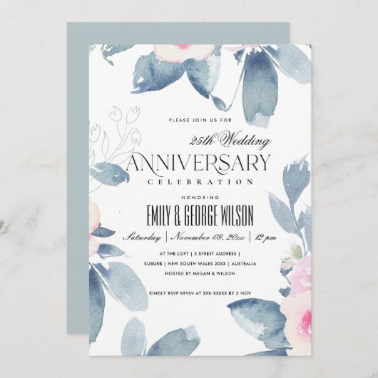 JEDES JAHR EINLADUNG (Vorne/Hinten)