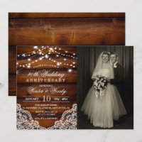 JEDES JAHR - Einladung zum Foto zum Hochzeitstag