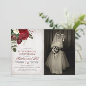 JEDES JAHR - Einladung zum Hochzeitstag (Stehend Vorderseite)