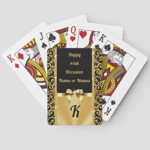 Jedes Jahr, günstige Geburtstagsgeschenke, Geburts Spielkarten