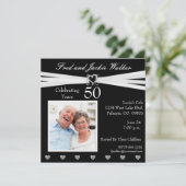 Jedes Jahr Party Foto Einladungen (Stehend Vorderseite)