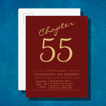 Jedes Jahr Red Gold Skript Geburtstag