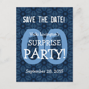 Jedes Jahr Save the Date Überraschung Geburtstag S Ankündigungspostkarte