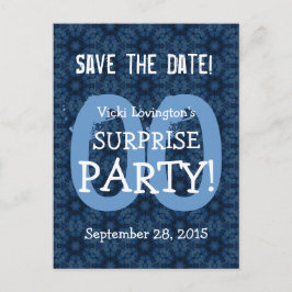 Jedes Jahr Save the Date Überraschung Geburtstag S Ankündigungspostkarte