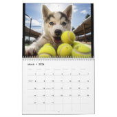 Jedes Jahr Tennis und Welpen Kalender (Mär 2026)