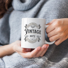 Jedes Jahr Vintag Zweifarbige Tasse