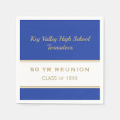 Jedes Jahr Wiedersehen-Party der benutzerdefiniert Serviette (Vorderseite)